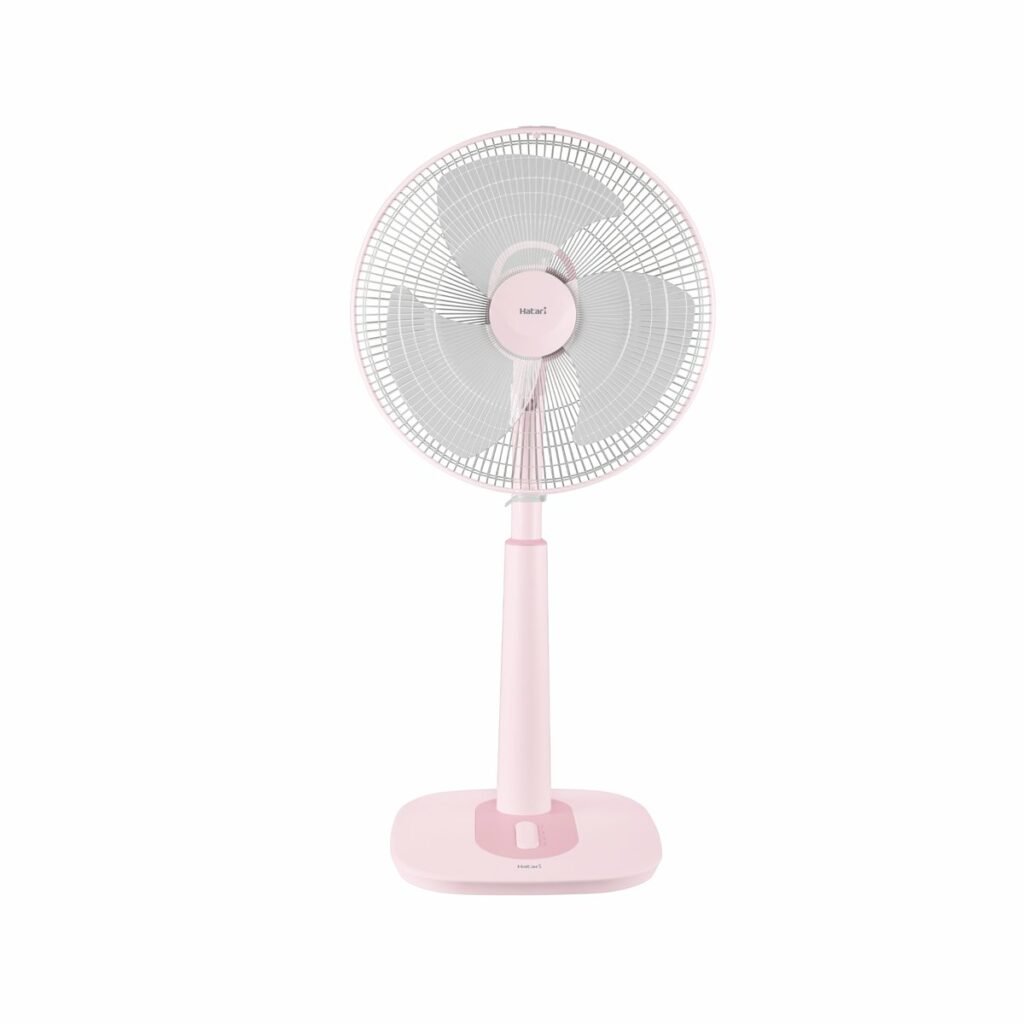 HATARI | พัดลมสไลด์ 16 นิ้ว รุ่น DH S16M1 สีชมพู