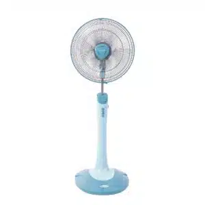 SHARP | 16-INCH FLOOR FAN, MODEL PJ-ST163 TQ, BLUE