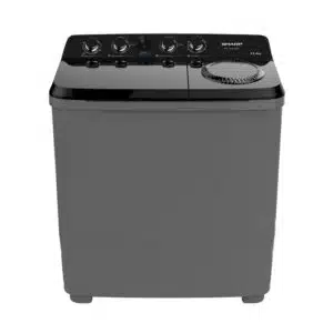 SHARP | เครื่องซักผ้า 2 ถัง 11 กก. รุ่น ES-TW110BK